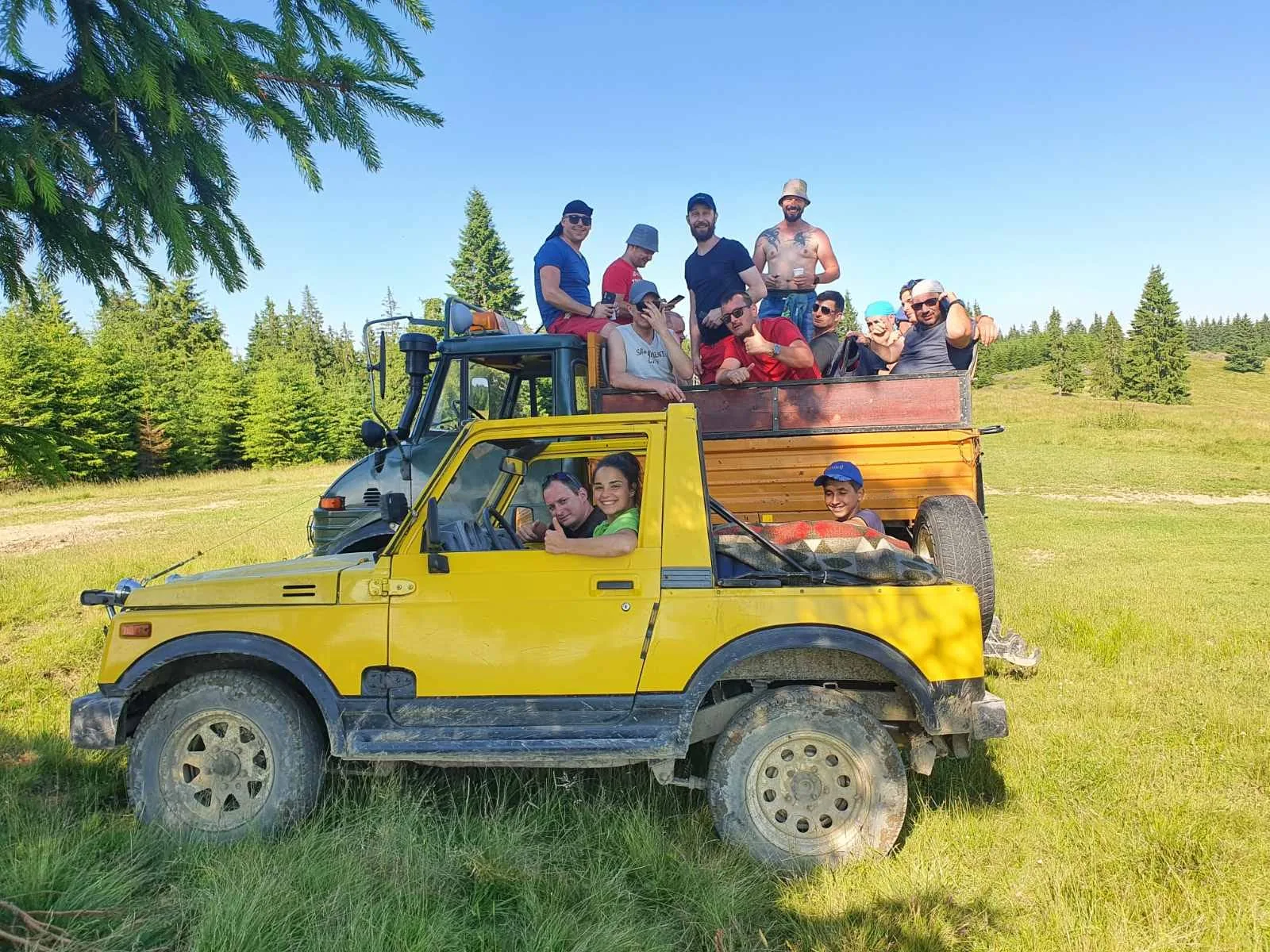 Unimogos hegyi túra a gyimesi tájban, 1. kép